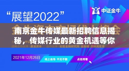 南京金牛传媒最新招聘信息揭秘，传媒行业的黄金机遇等你来探寻！
