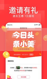 今日头条小美新闻，聚焦热点，实时传递最新资讯动态